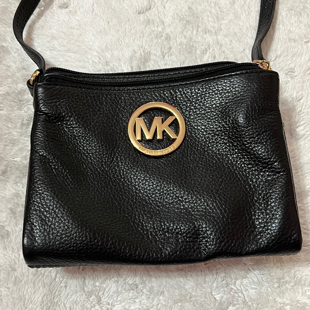 Michael Kors black crossbody.